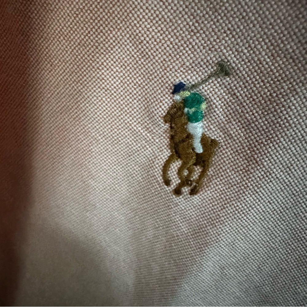 Ralph Lauren Pink Casual Button Down Shirt - Picture 4 of 5